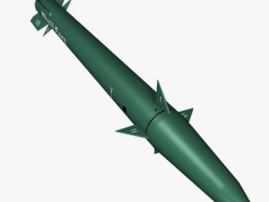 iranian khalij fars cruise missile Modelo 3D