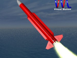 us tartar sam missile 3D-Modell