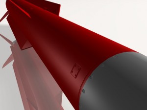 us tartar sam missile 3Dモデル