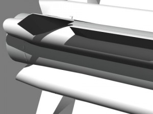 russian as 17 alcm krypton missile 3Dモデル