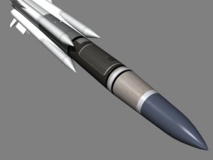 russian as 17 alcm krypton missile 3Dモデル