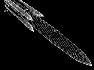 russian as 17 alcm krypton missile 3Dモデル