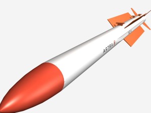 drdo astra brvaam missile Modèle 3D