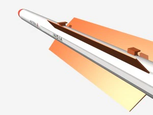 drdo astra brvaam missile 3D Model