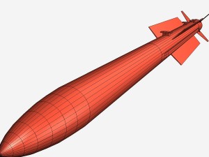 drdo astra brvaam missile Modèle 3D