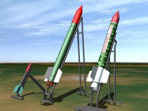hamas qassam artillery rockets 3D-Modell