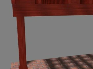 pergola 7 freestanding 3D Model