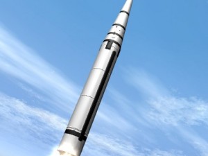 chinese css6 mod 1 srbm missile 3D-Modell