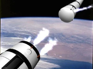 chinese css6 mod 1 srbm missile 3D Model