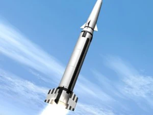 chinese css6 mod 2b srbm missile 3D Model