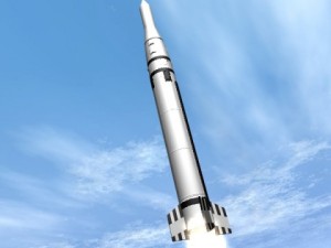 chinese css6 mod 3 srbm missile 3D-Modell