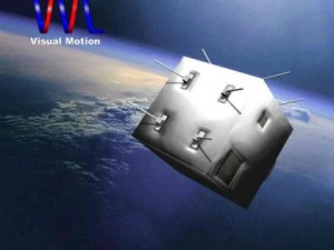 Иранский спутник Омид 3D Модель