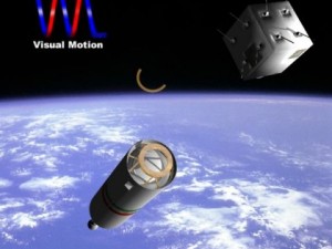 iranian satellite omid Model 3D