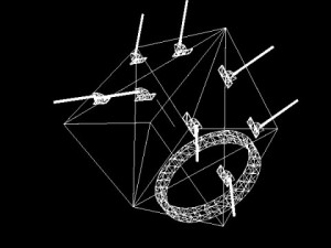 iranian satellite omid Model 3D