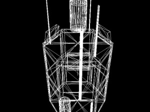iranian satellite tolou 3D Модель