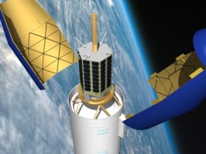 iranian satellite rasad1 Modello 3D