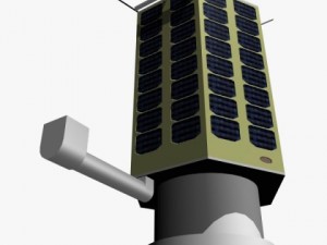 iranian satellite rasad1 Modello 3D