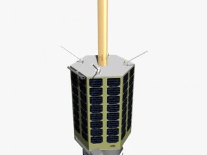 iranian satellite rasad1 3D Model