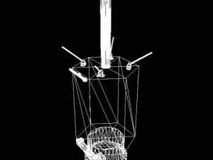 iranian satellite rasad1 3D Model