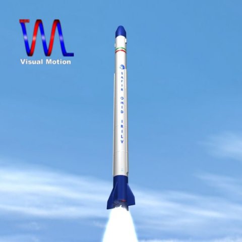 iranian safir2 block i rocket 3D Model .c4d .max .obj .3ds .fbx .stl .blend 