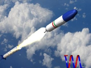 iranian safir2 block i rocket 3D Model