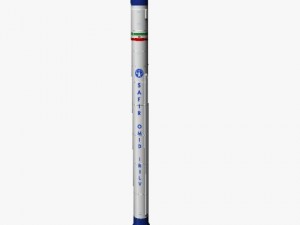 iranian safir2 block i rocket 3D Model