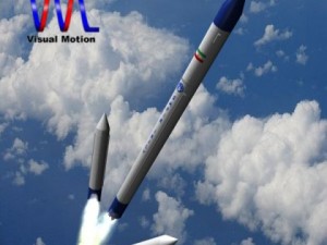 iranian safir2 block ii rocket concept 1 3D Model