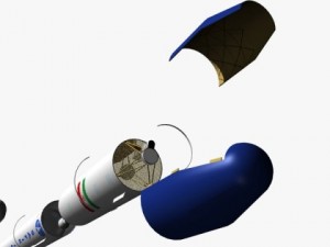 iranian safir2 block ii rocket concept 1 3D Model
