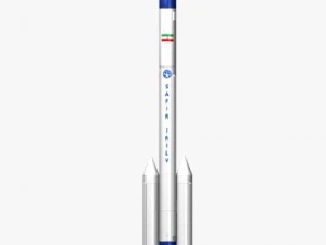 iranian safir2 block ii rocket concept 1 3D Model