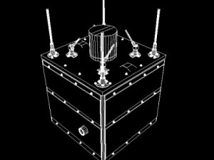 iranian satellite navid 3D Model
