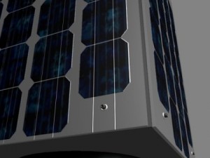 iranian satellite zafar Model 3D