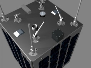 iranian satellite zafar Model 3D