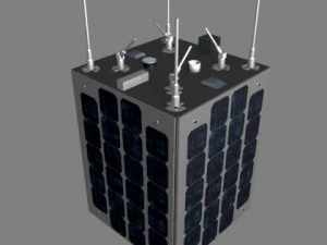 iranian satellite zafar 3D Model