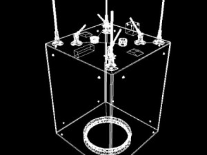 iranian satellite zafar Model 3D