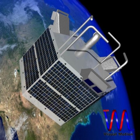 iranian satellite fajr Modelo 3D .c4d .max .obj .3ds .fbx .stl .blend 
