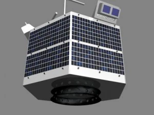 iranian satellite fajr 3D Model