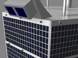 iranian satellite fajr 3D Model