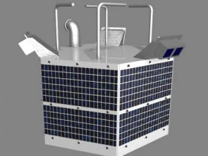 iranian satellite fajr 3D Model