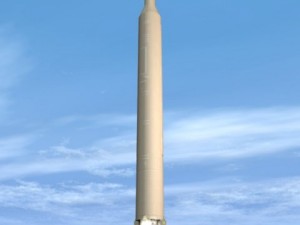 iranian qiam1 srbm missile 3D-Modell