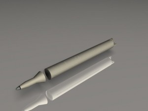 iranian qiam1 srbm missile 3Dモデル