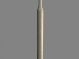 iranian qiam1 srbm missile 3Dモデル
