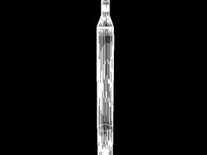 iranian qiam1 srbm missile 3Dモデル