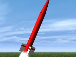 巴基斯坦哈特菲BSRSM导弹 3D 模型