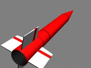 pakistan hatfi bsrsm missile 3D Model