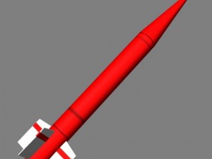 pakistan hatfi bsrsm missile 3D Model