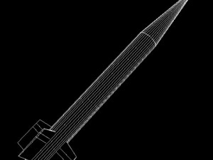 pakistan hatfi bsrsm missile 3D Model
