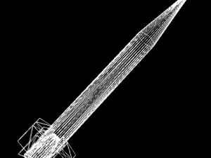 pakistan hatfi bsrsm missile 3D Model