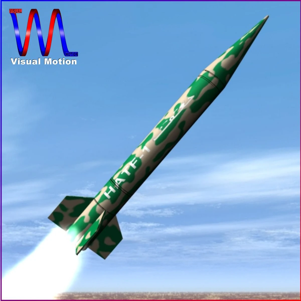 pakistan hatfib bsrsm missile 3D Model .c4d .max .obj .3ds .fbx .stl .blend 