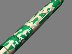 pakistan hatfib bsrsm missile 3D Model