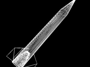 pakistan hatfib bsrsm missile 3D Model